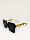 Luxury Chain Link UV400 Sunglasses