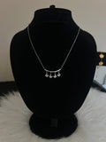 Butterfly Bar Necklace – Silver - Delila Jewellery NZ