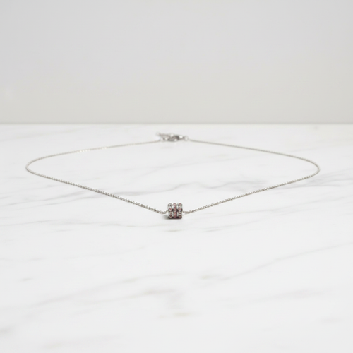 Crystal Barrel Necklace