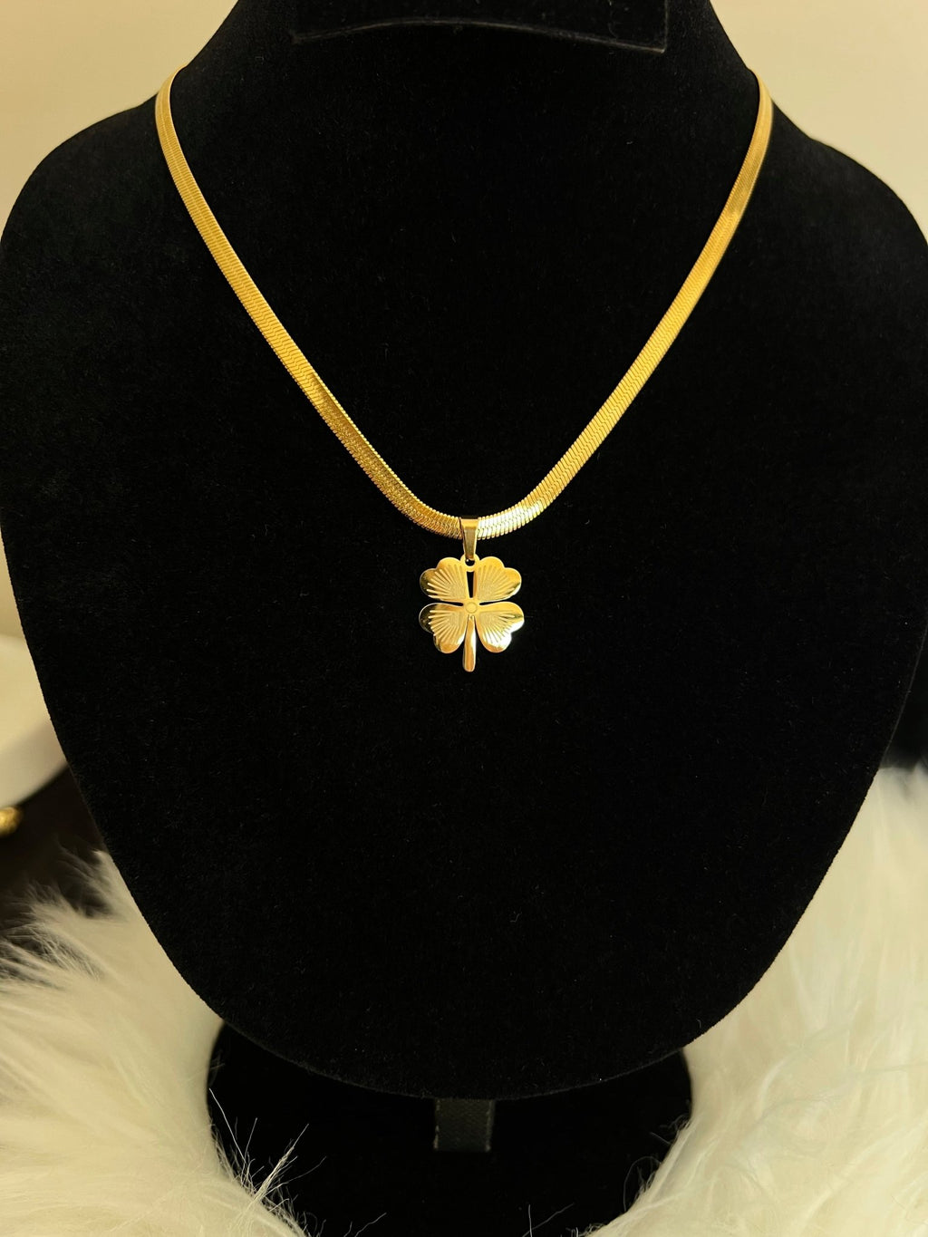 Four Leaf Clover Necklace - Delila Jewellery NZ