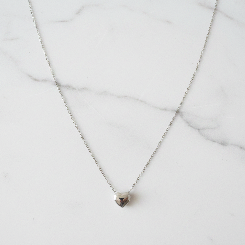 Silver Heart Necklace