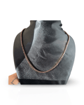 Stainless Steel 18k Gold Plated Purple Necklace - Delila Jewellery NZ