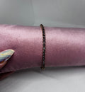 Stainless Steel 18K Gold Plated Purple Tennis Bracelet – 3mm - Delila Jewellery NZ