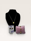 Stainless Steel Gold Single Clover Jewellery Set – 3 Piece - Delila Jewellery NZ
